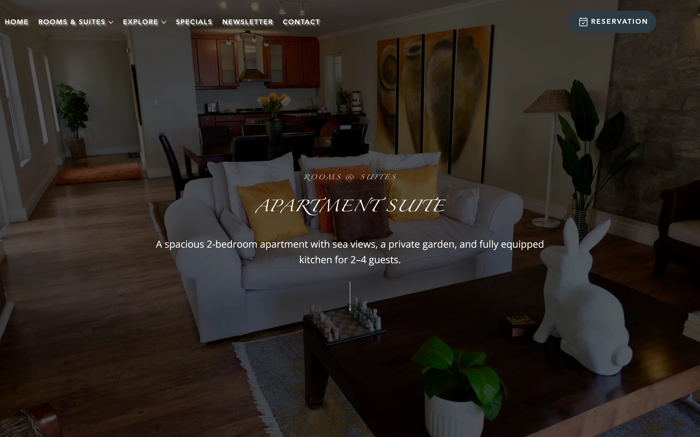 11 Westcliff Rentals Apartment Suite presentation with interior photography and accommodation details